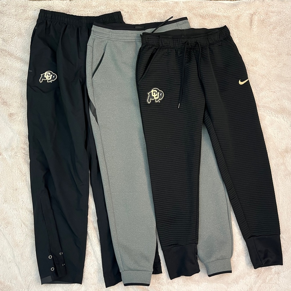 CU Buffs ~ 3 Pairs of Nike Athletic Pants